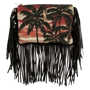 YSL Palm Tree Clutch